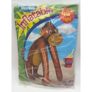 Inflatable Monkey 43" Tall Beach Pool Party Decoration